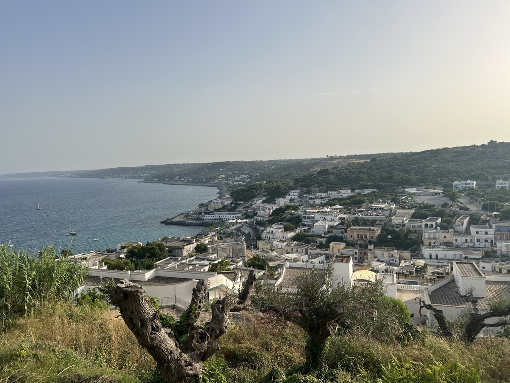 Castro - panorama su Castro Marittima.