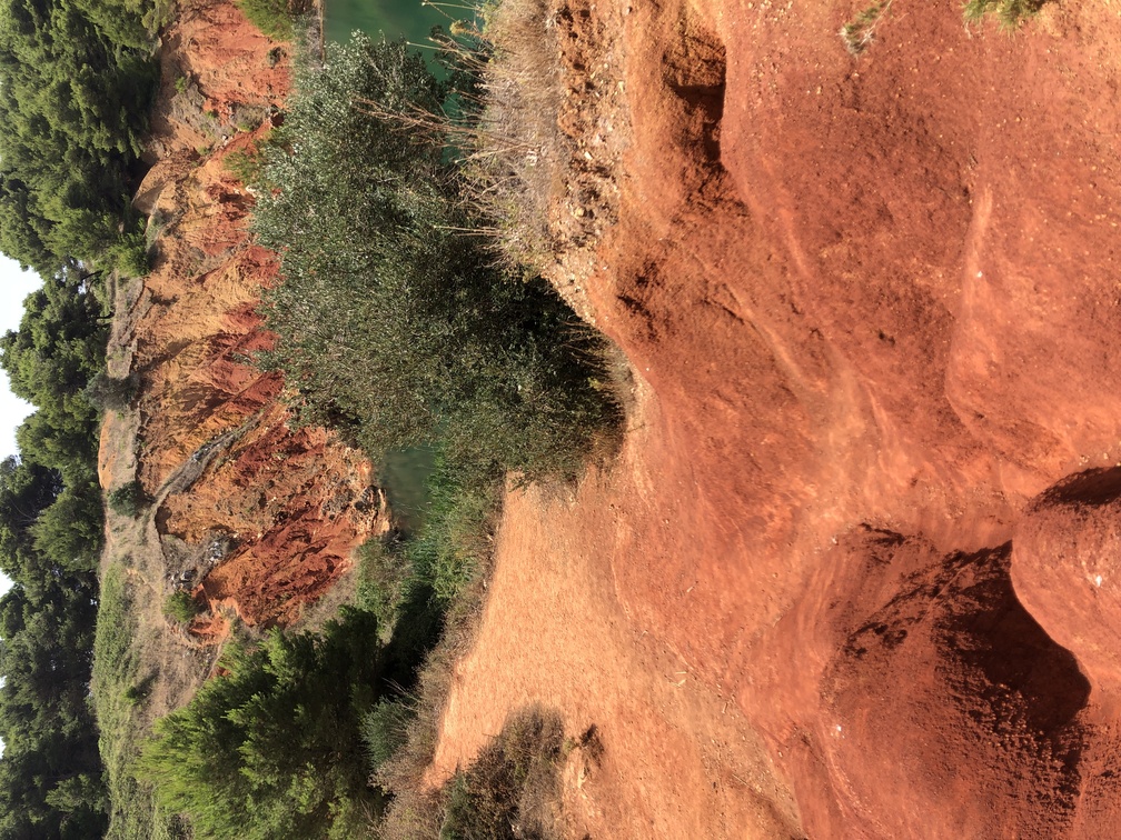 Ex cava di Bauxite a Otranto.