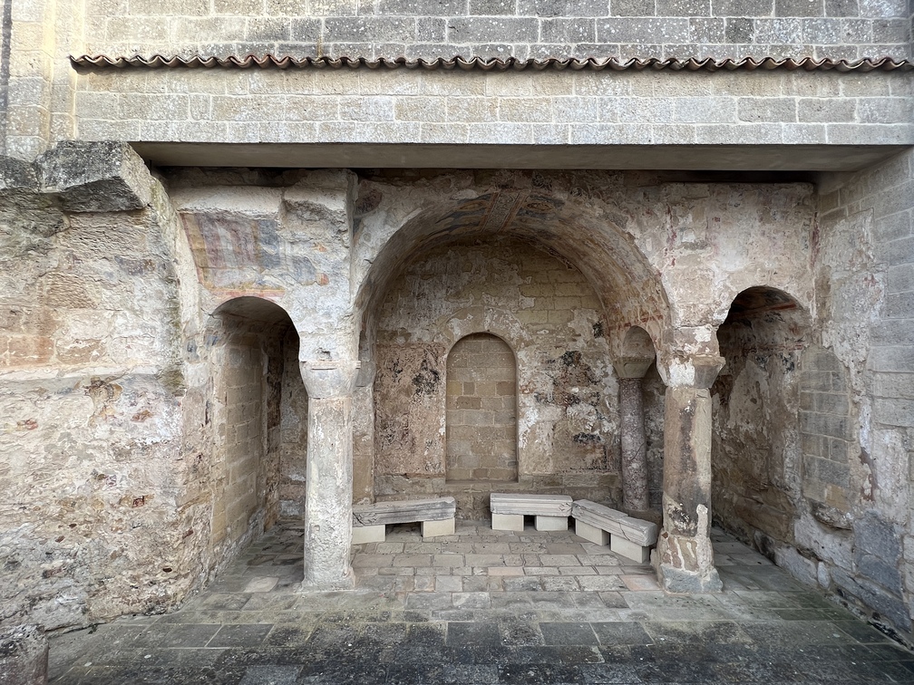 Castro - Chiesa dell'Annunziata, resti bizantini.