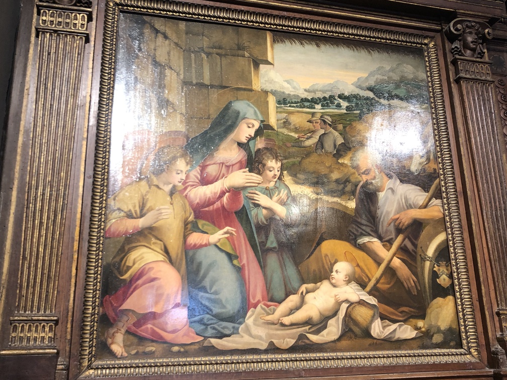 Badia di Passignano - Michele Tosini, Natività.