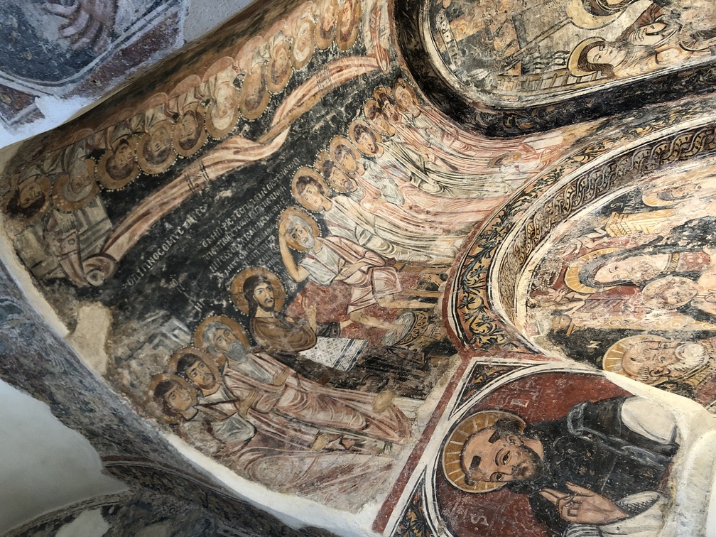 Otranto - Chiesa di San Pietro, affreschi.