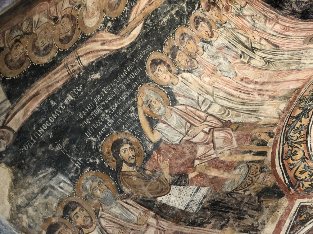 Otranto - Chiesa di San Pietro, affreschi.