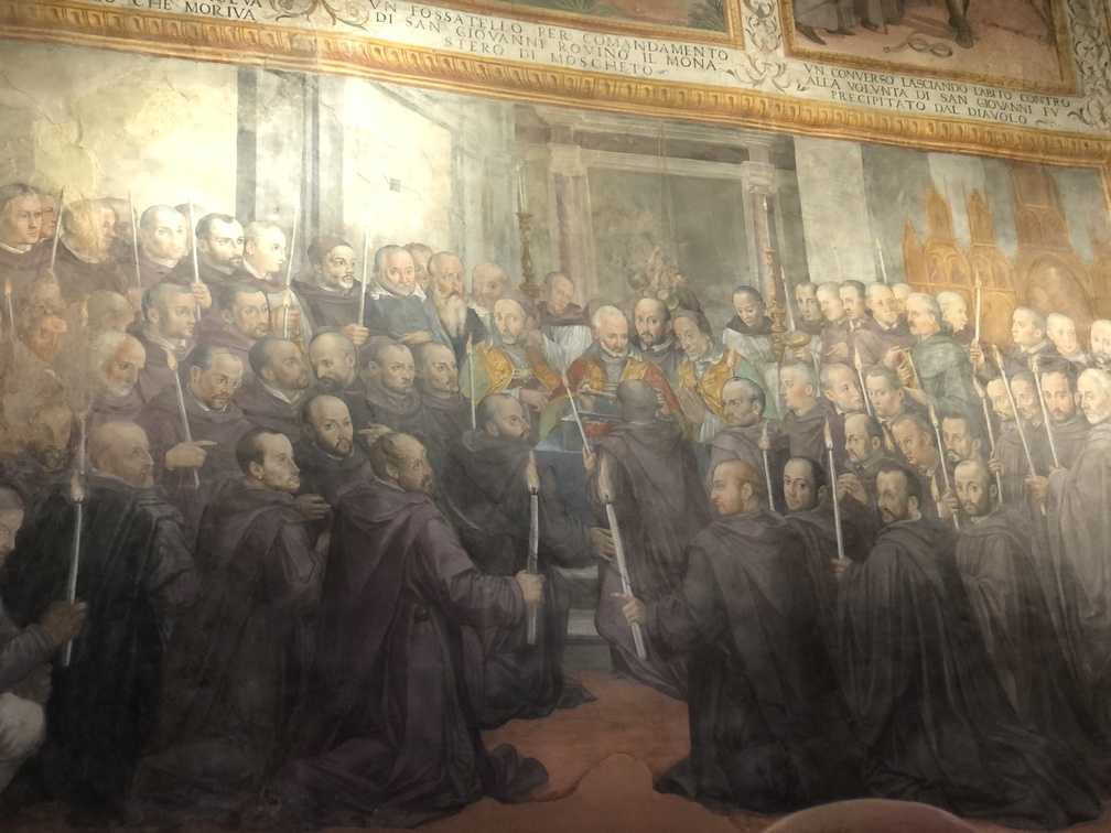 Badia di Passignano - Alessandro Allori, Ricognizione.