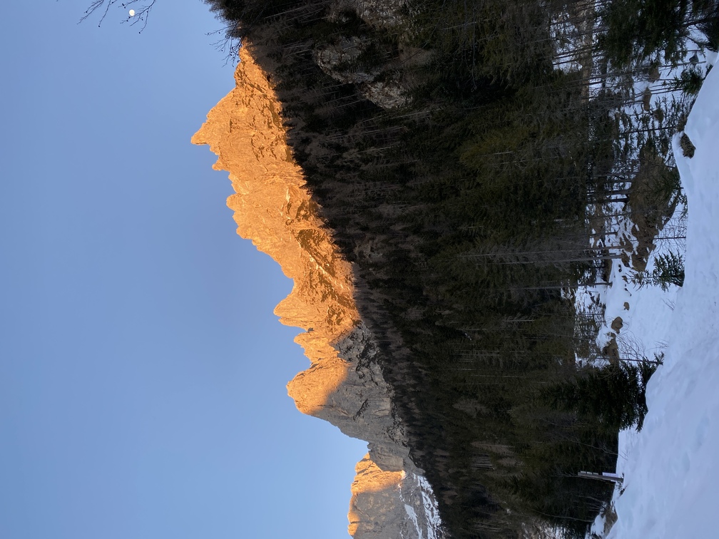 Val Canali - Enrosadira sulle Pale di San Martino.