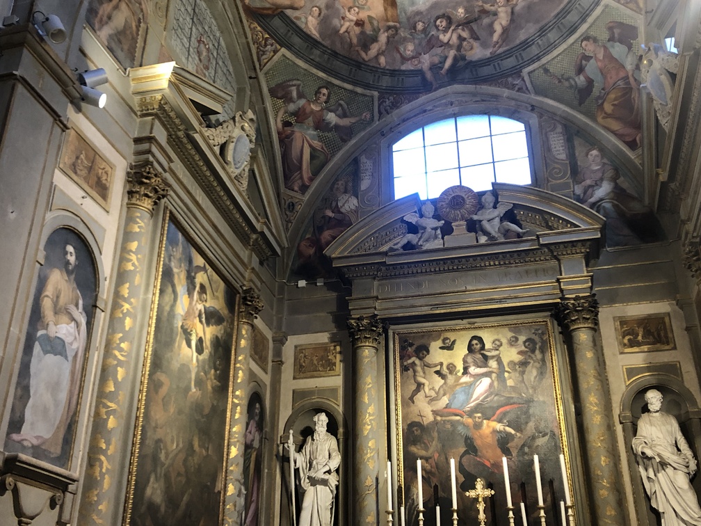 Badia di Passignano - cappella di San Michele Arcangelo.