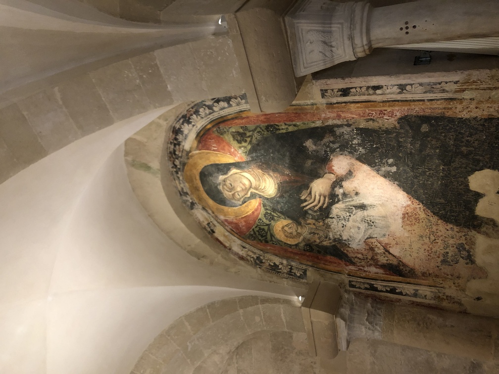Cattedrale di Otranto - affreschi della cripta.