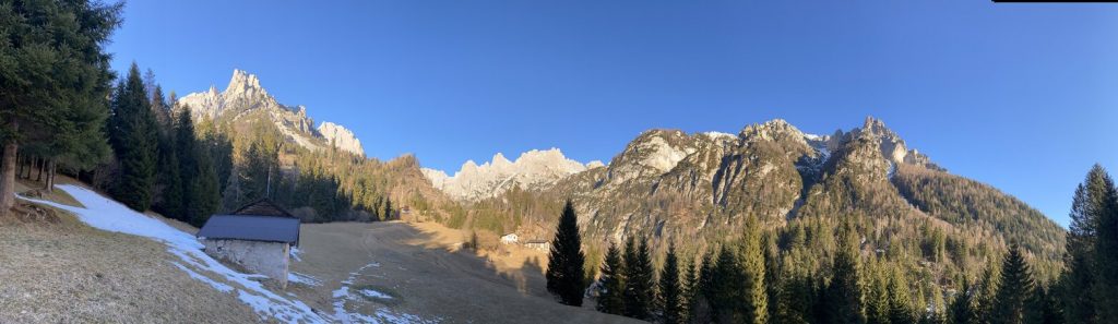Trekking in Val Canali.
