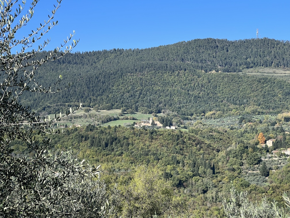 Trekking a Cercina - panorama.