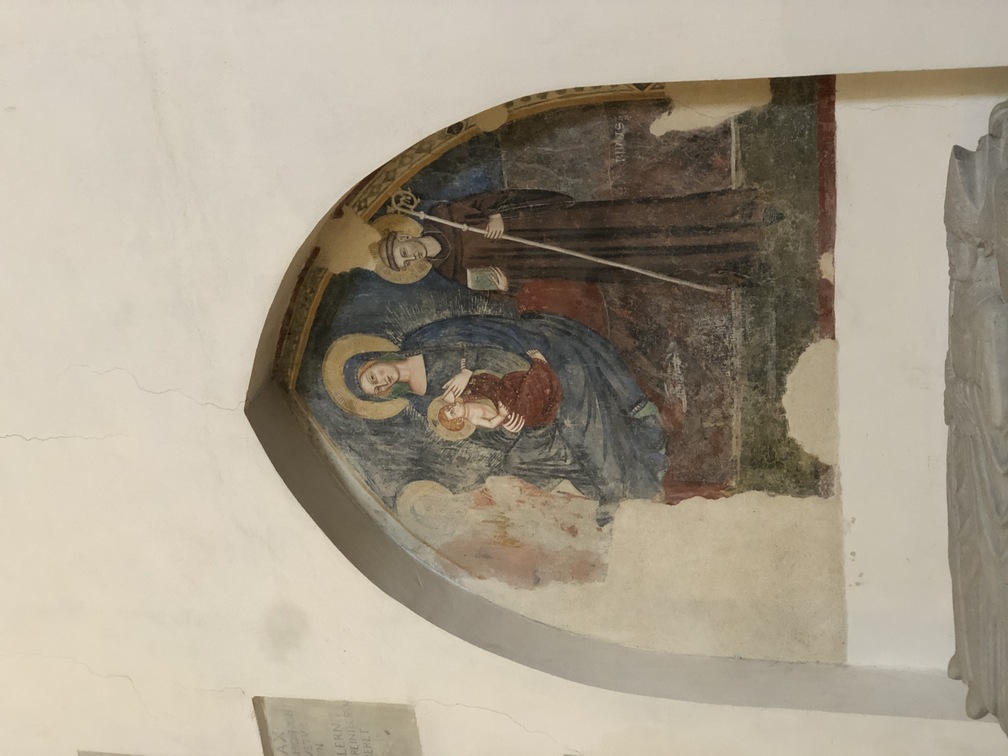 Salerno - Duomo, affresco.