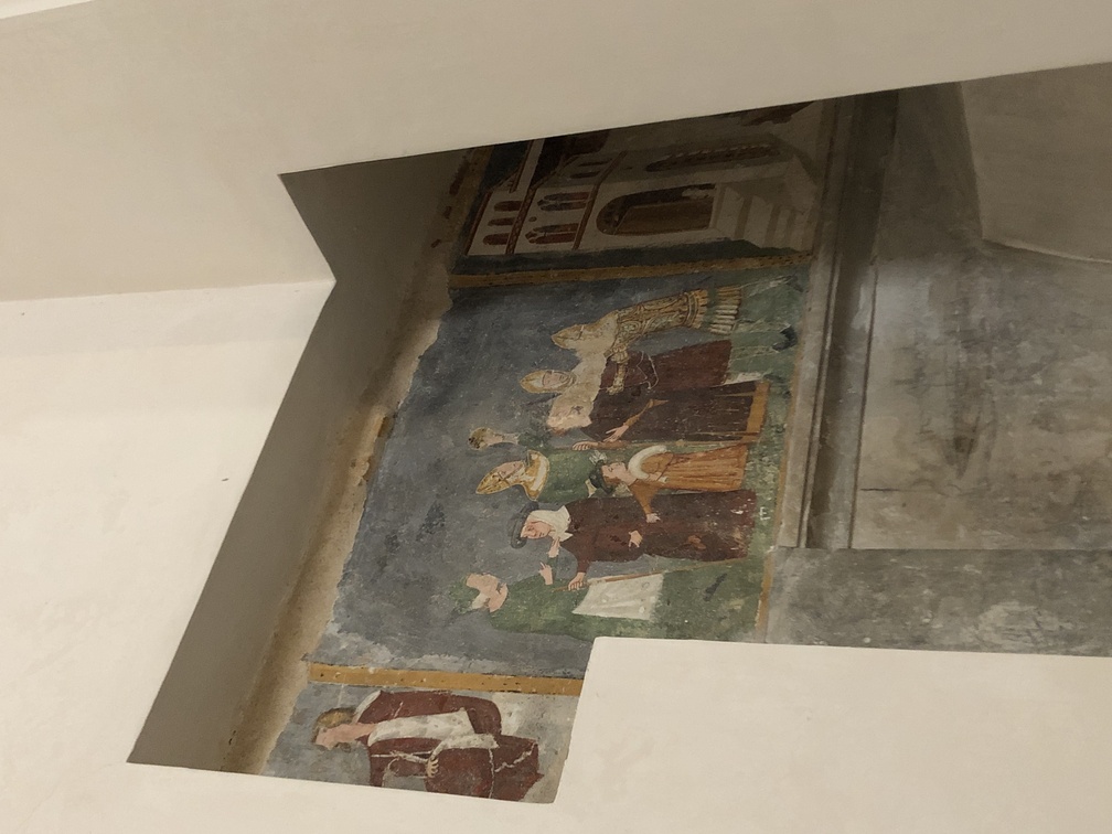 Salerno - Duomo, affresco.