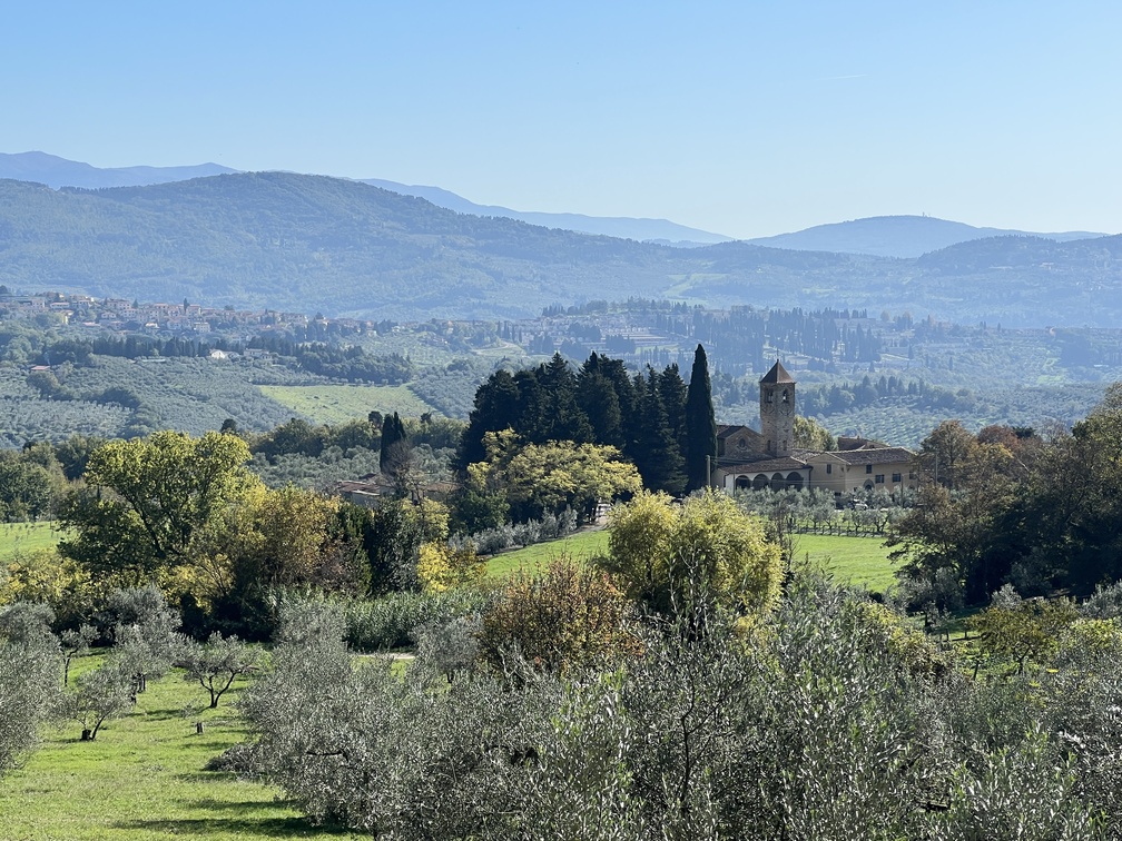 Trekking a Cercina - panorama.