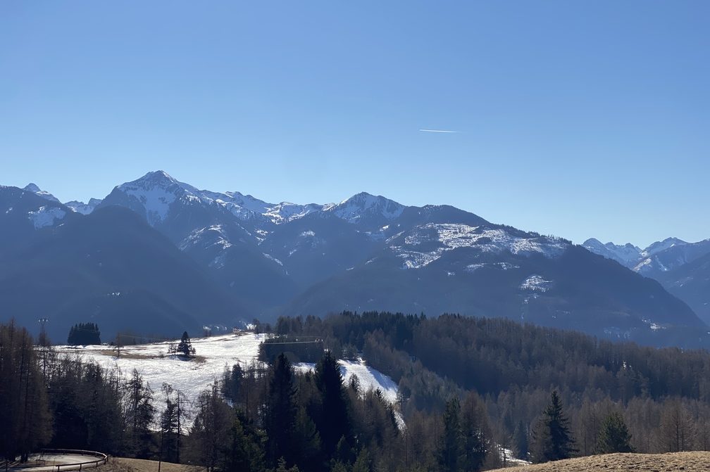 Bosco nascosto di Daiano - panorama.