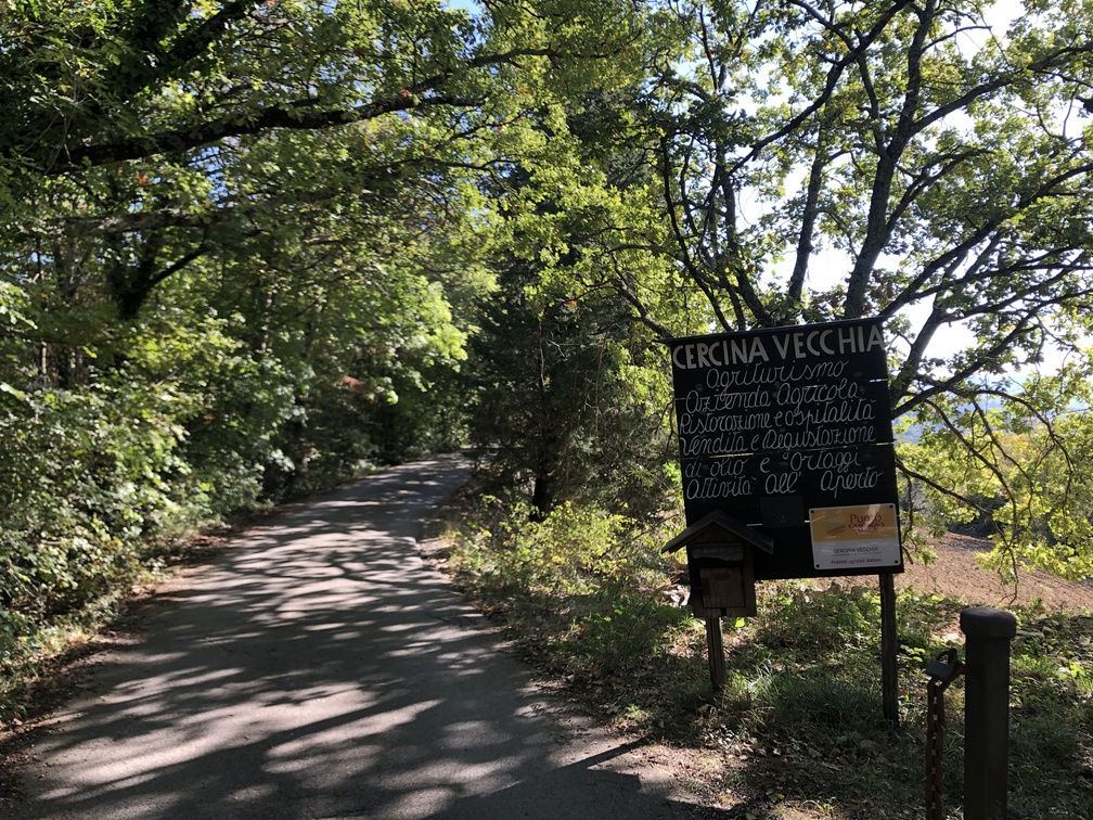 Trekking a Cercina - azienda agricola.