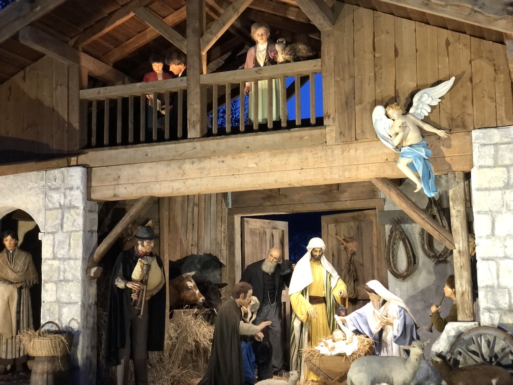 Tesero - il grande presepio.