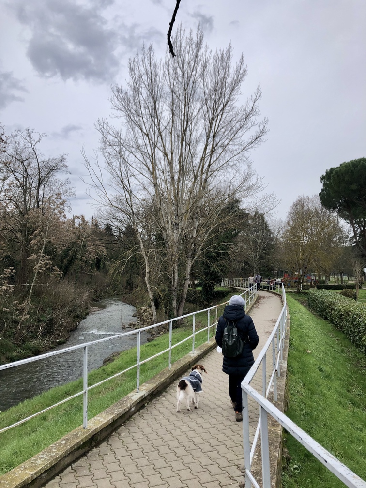 Galluzzo - Giardini lungo il Fiume Ema.