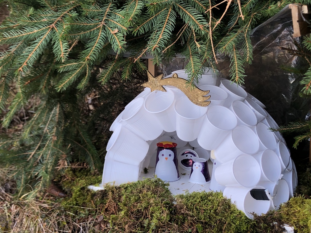 I presepi nel bosco di Zanolin.