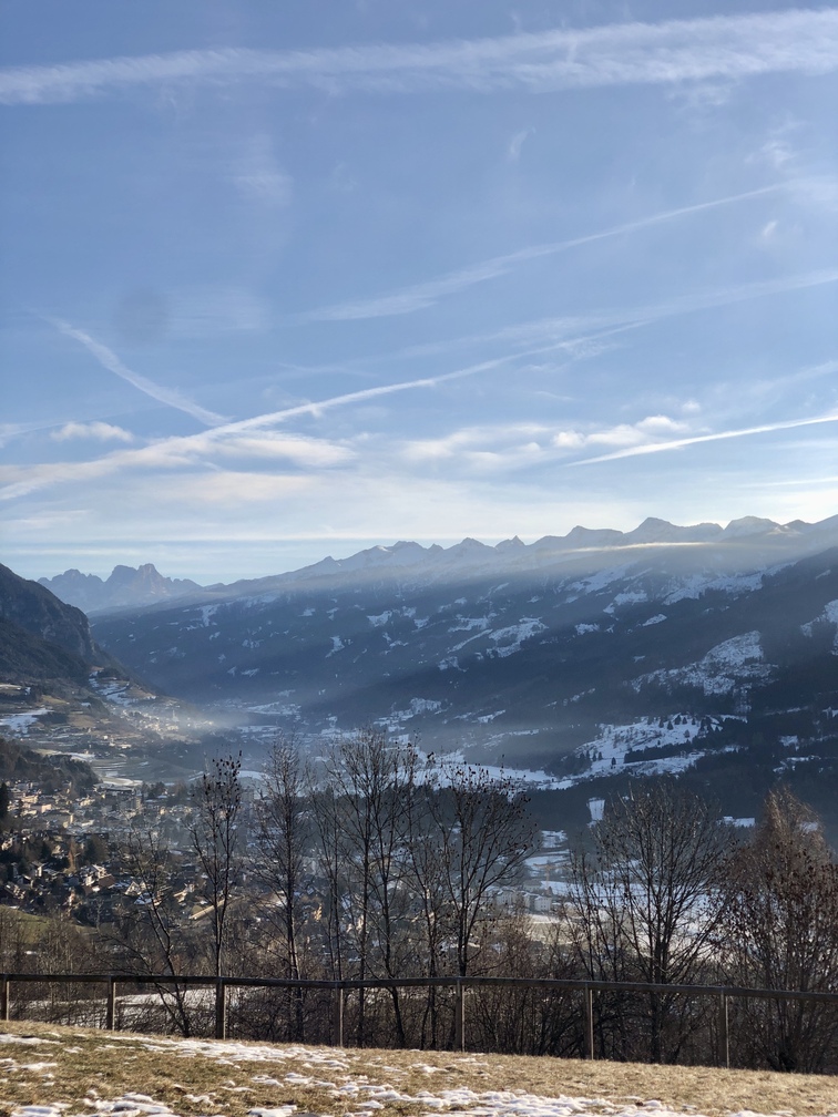 Val di Fiemme - panorama dal Villaggio Veronza.