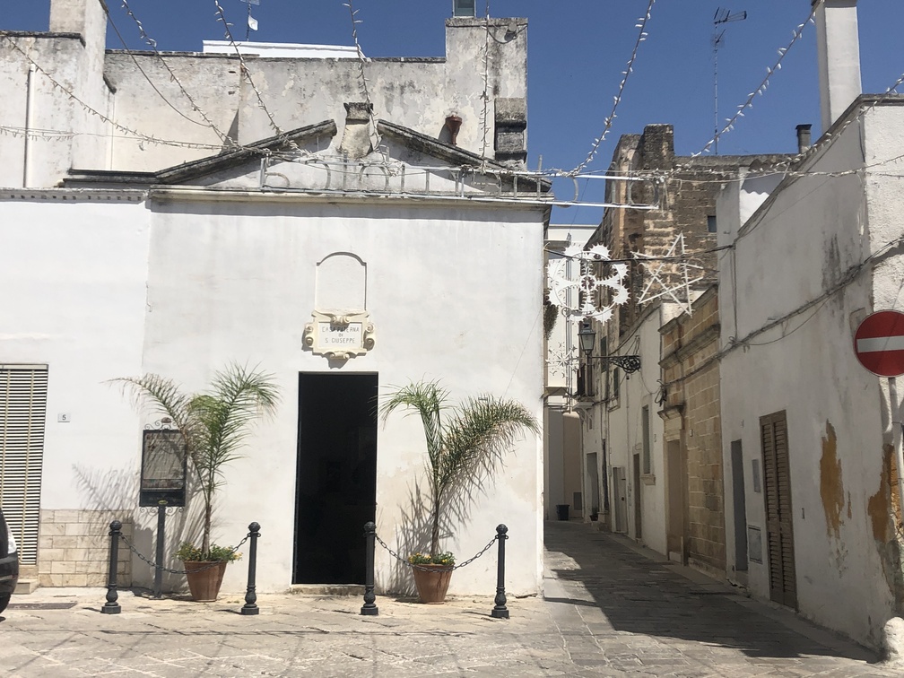 Copertino - Santuario di San Giuseppe da Copertino, stalla.