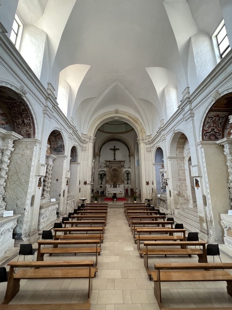 Copertino - Santuario della Grottella, interno.