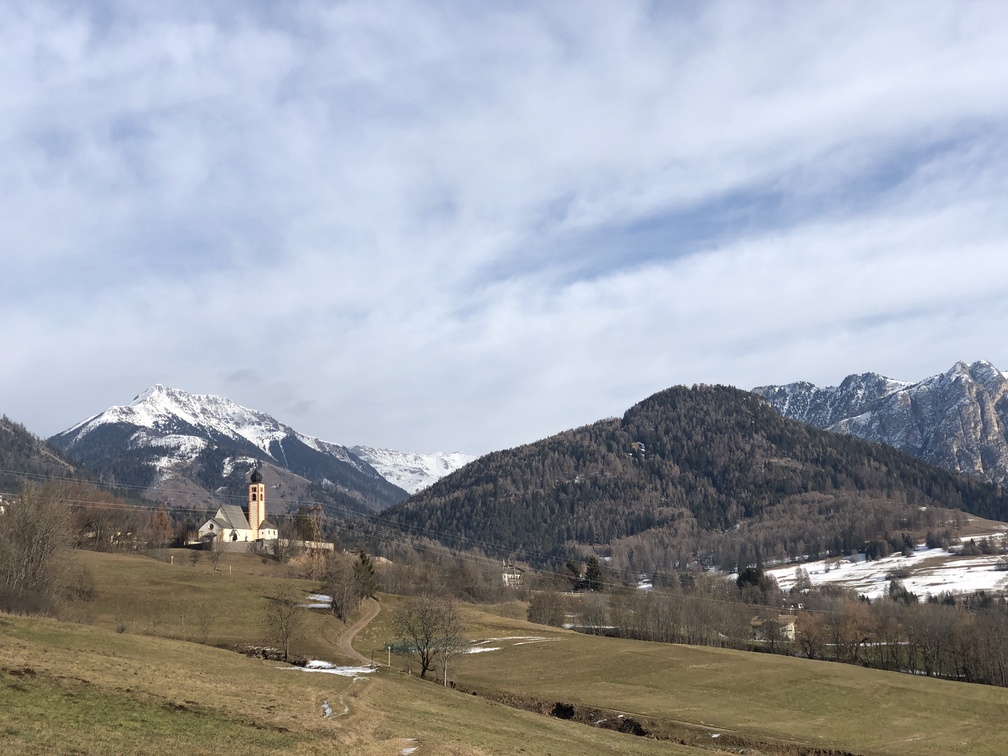 Val di Fiemme - panorama su Daiano.