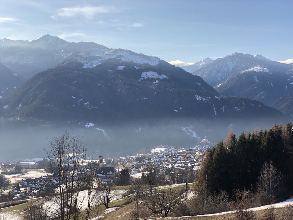 Val di Fiemme - panorama su Carano.