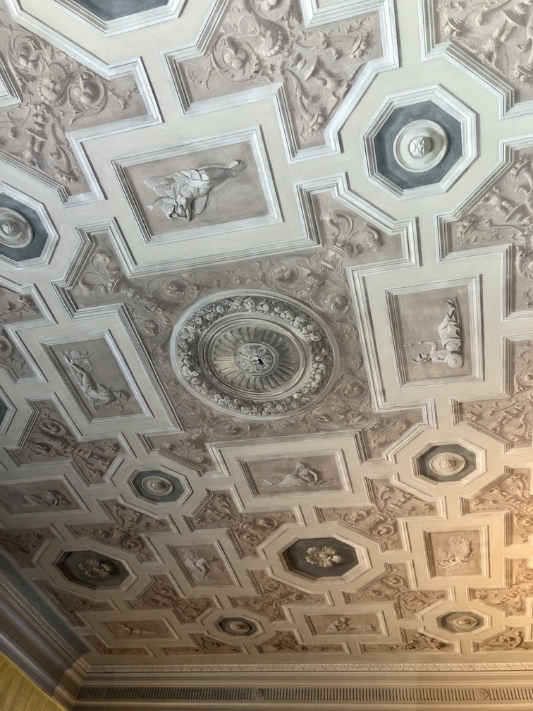 Banca d'Italia - soffitto del secondo piano.
