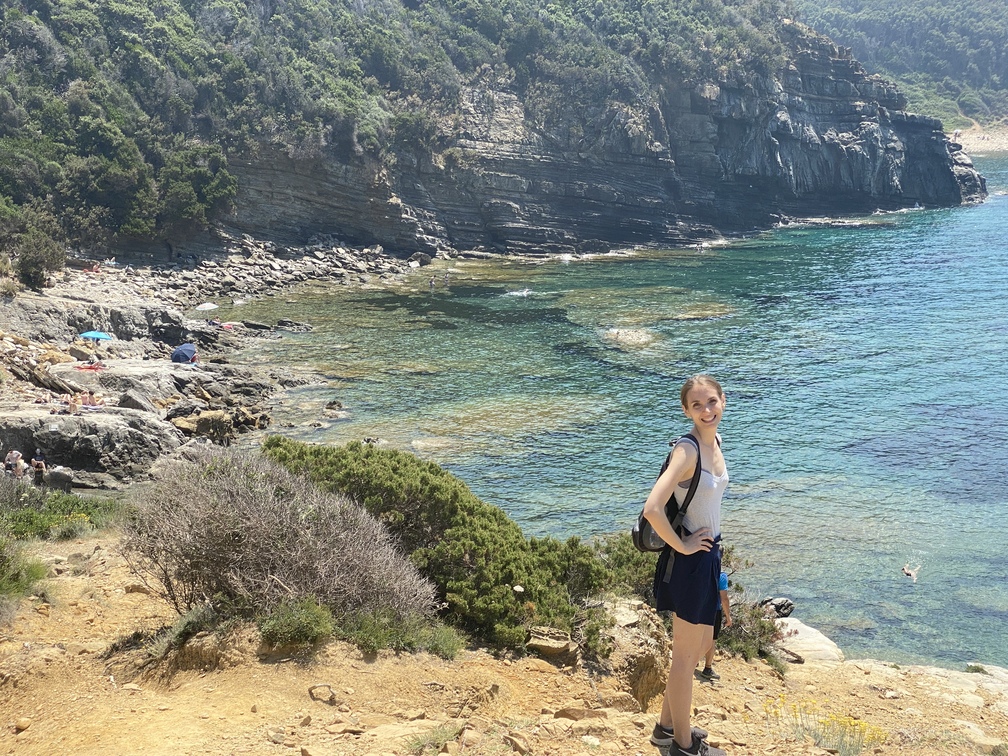Promontorio di Populonia - Buca delle Fate, Federica.