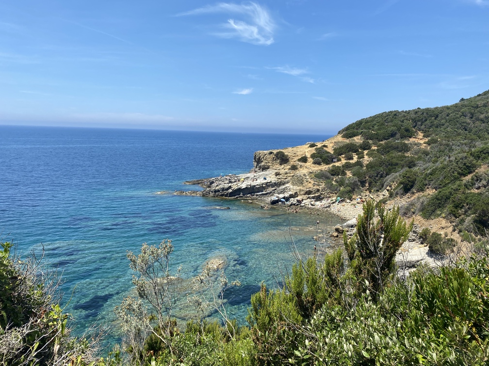 Promontorio di Populonia - via dei Cavalleggeri.