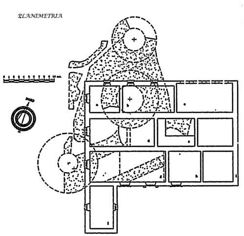 Palazzo Zapata - piantina.