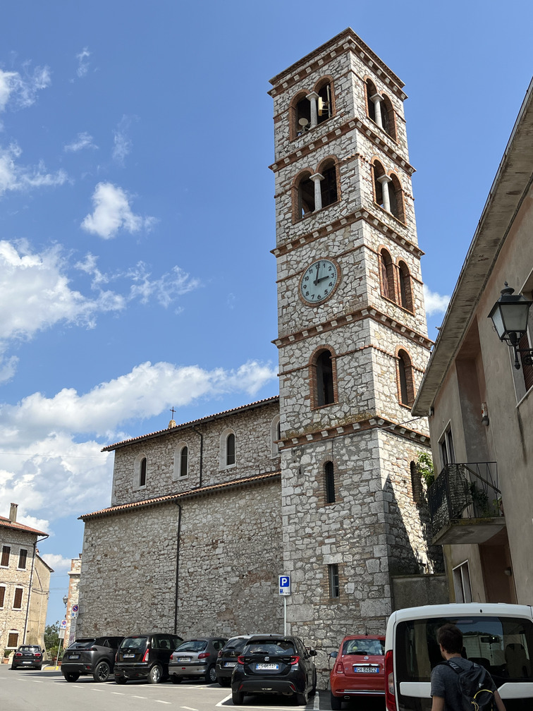 Saturnia - Chiesa e Campanile.