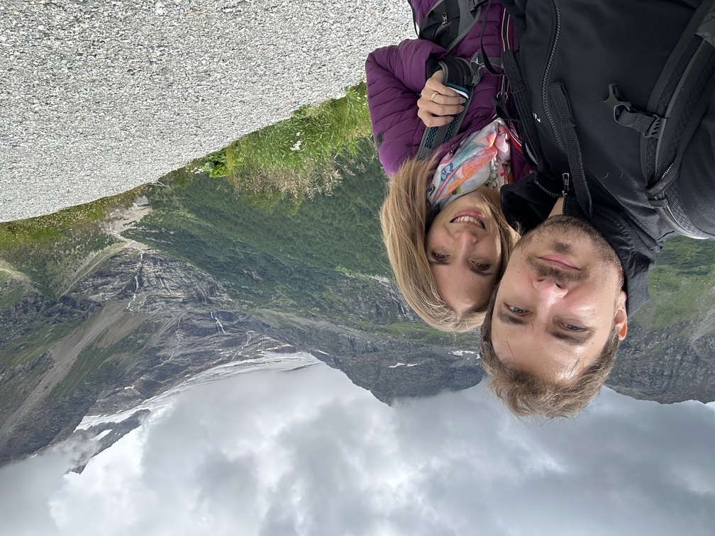 Trenino Rosso del Bernina - Ghiacciaio Palù, fermata Alp Grum.