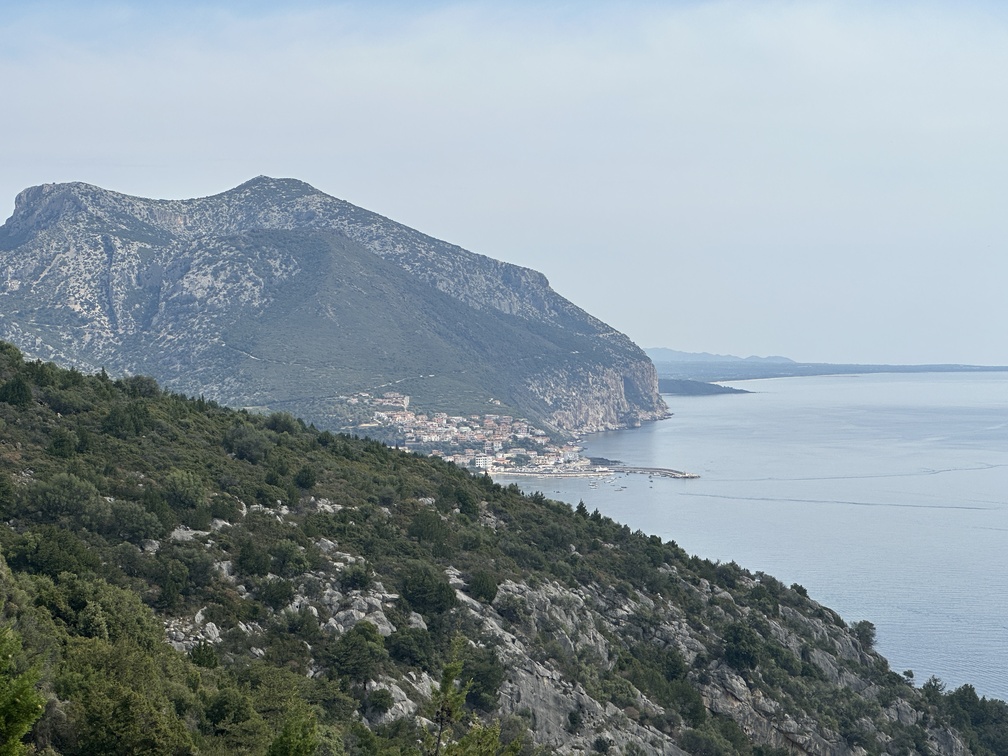 Panorama su Cala Gonone.