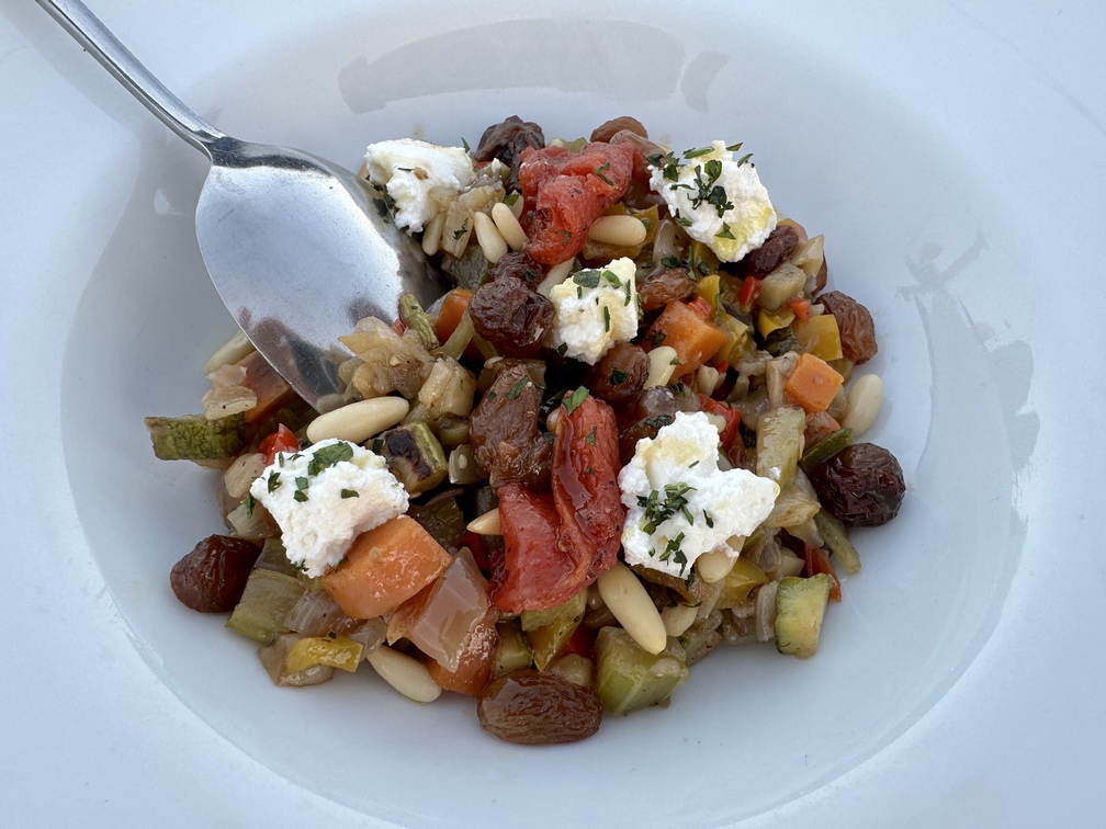 Easyliving in Fattoria - caponata.
