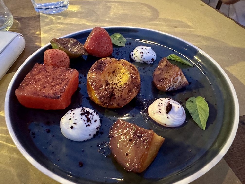 Easyliving in Fattoria - frutta arrosto.