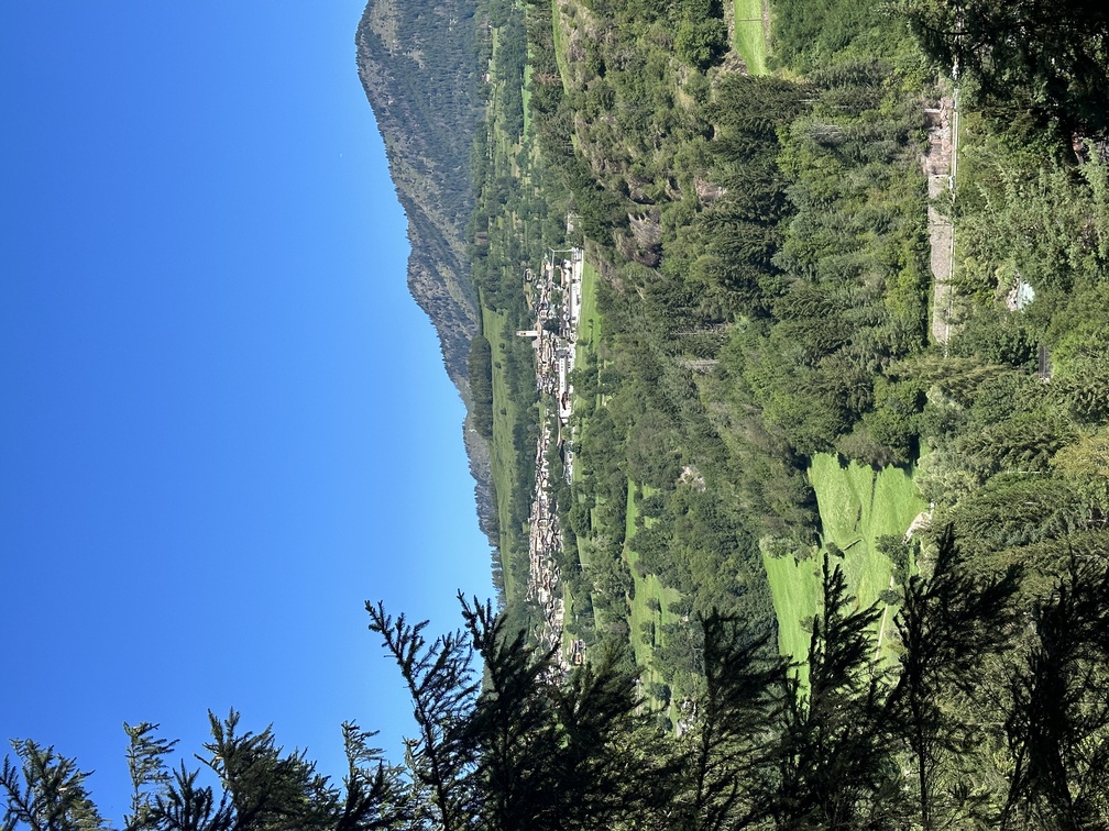 Ponte sulla Cascata di Cavalese - panorama.