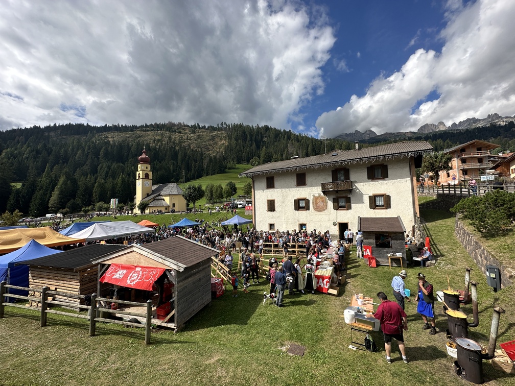 Desmonteada de Soraga - pranzo tipico.