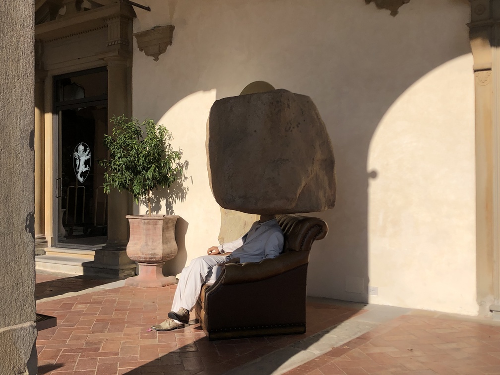 Villa San Michele a Fiesole - esposizione di arte contemporanea.