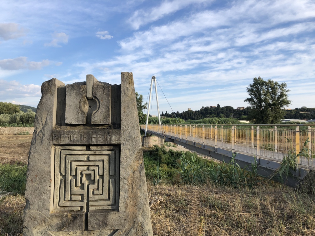 Parco di Travalle a Calenzano - ponte.