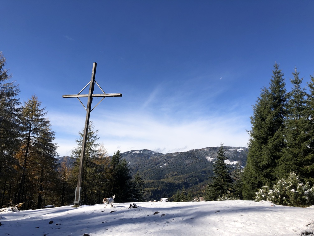 Parco Naturale Monte Corno - belvedere sopra Malga Fraul.
