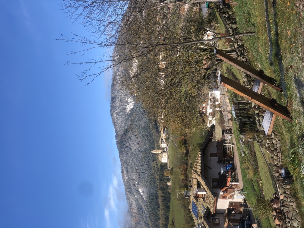 Parco Naturale Monte Corno - panorama su Anterivo.