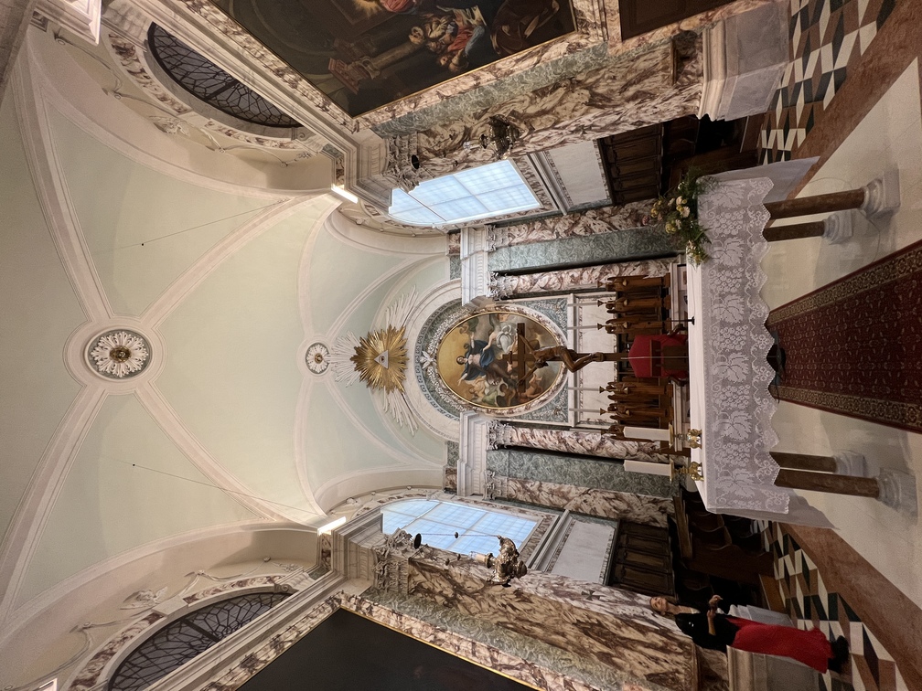 Pieve di Santa Maria Assunta a Cavalese - presbiterio.