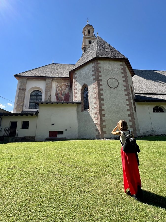 Pieve di Santa Maria Assunta a Cavalese - esterno.