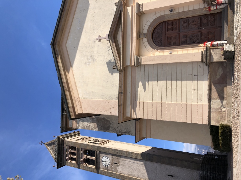 Castello di Fiemme - Chiesa di San Giorgio e campanile.