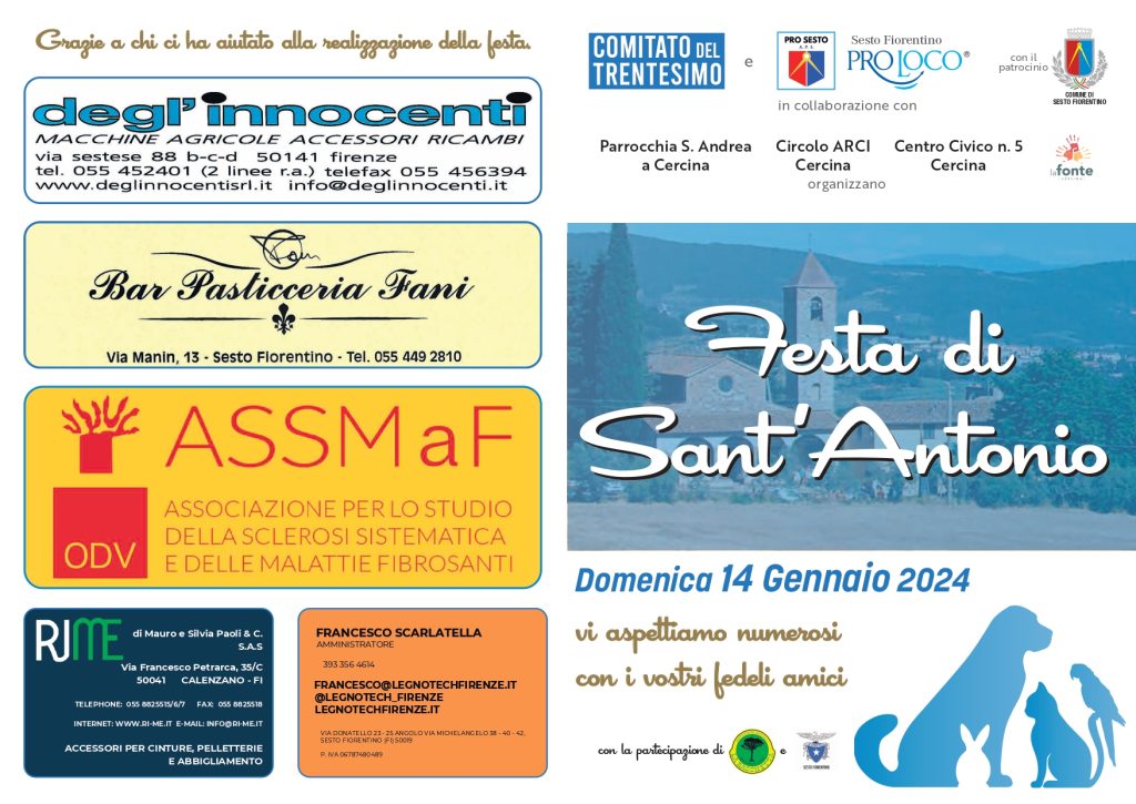 Festa di Sant'Antonio 2024.