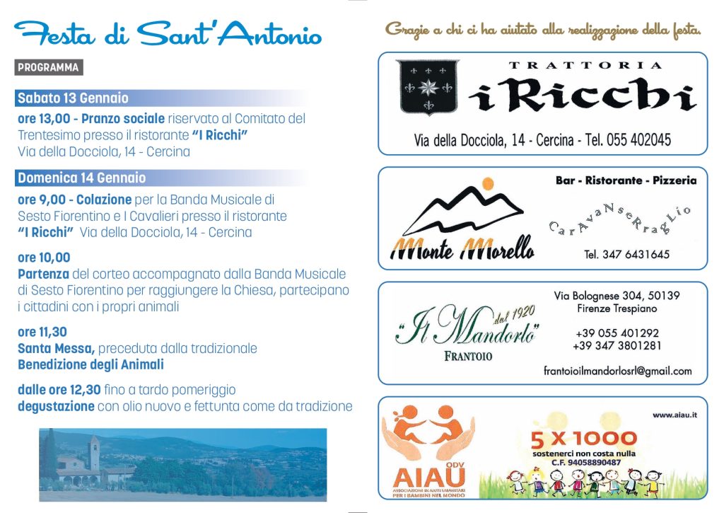Festa di Sant'Antonio 2024.