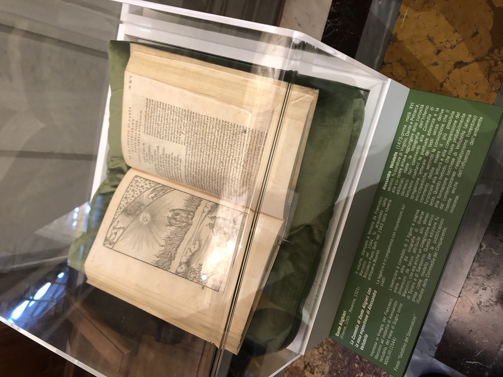La Comedia di Dante Alighieri con la nuova esposizione di Alessandro Vellutello, 1544.