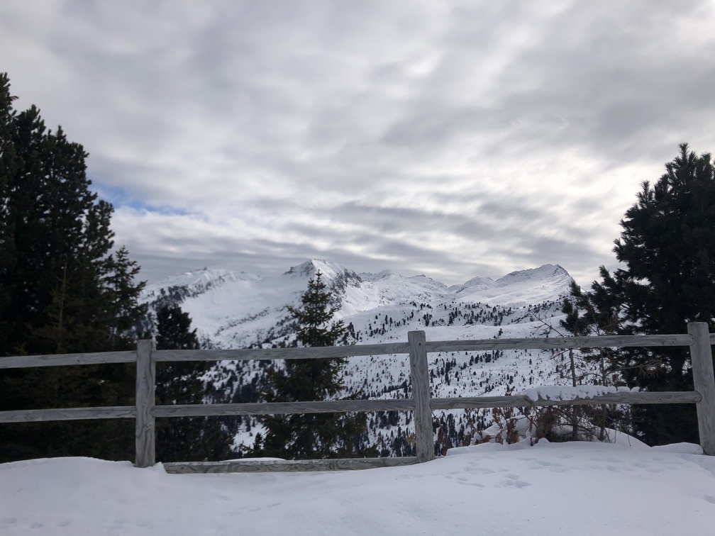 Alpe Cermis - passeggiata invernale Orizzonti Dolomitici.