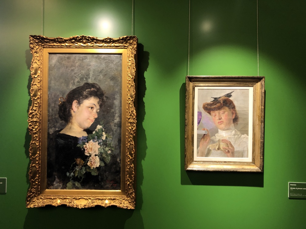 Vincenzo Irolli, Ritratto della Baronessa Chiarandà 1890.
Anonimo, Ritratto di giovane naturalista, 1906 ca.
