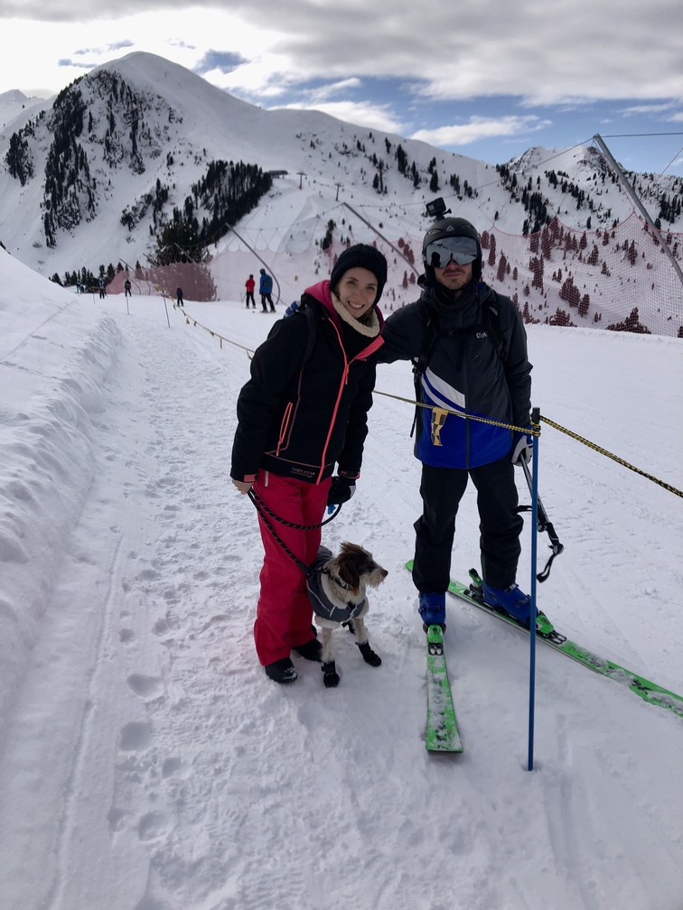 Alpe Cermis - Lorenzo, Federica e Frida.