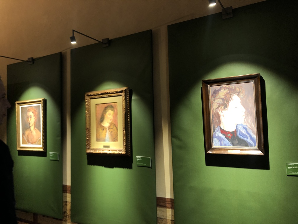 Orfeo Tamburri, La Cecchina, 1943.
Mario Mafai, Ritratto di Lina, 1930.
Carlo Levi, Ritratto di una donna con gli occhi chiusi, 1937.
